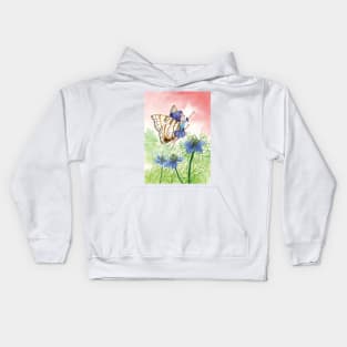 March 31st birthday flower Kids Hoodie